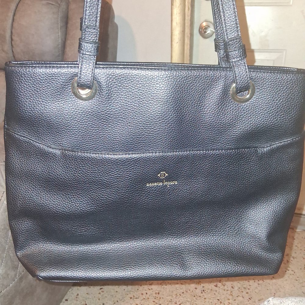 Nanette Lepore Black Leather Women's Bag